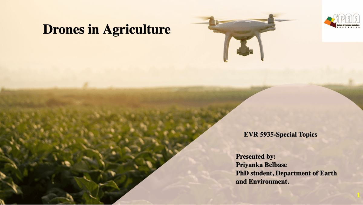 Precision agriculture presentation preview